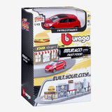 BBURAGO 1:43 CITY FAST FOOD SET 31504