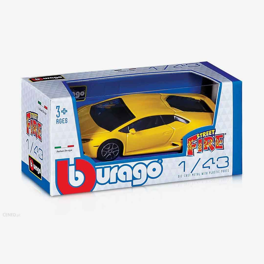 BBURAGO STREET FIRE COLLEZIONE ASSORTED 1:43 Single Piece –