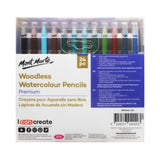 Mont Marte Woodless Watercolour Pencils Premium 24pc