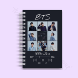 BTS Spiral Notebook Style 66