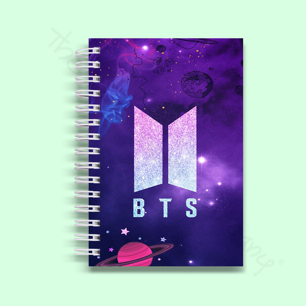 BTS Spiral Notebook Style 70