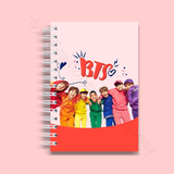 BTS Spiral Notebook Style 72