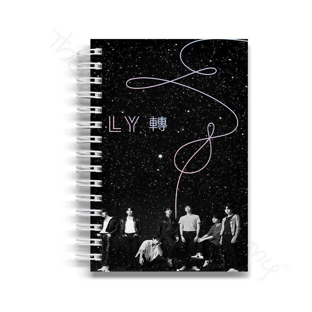 BTS Spiral Notebook Style 73