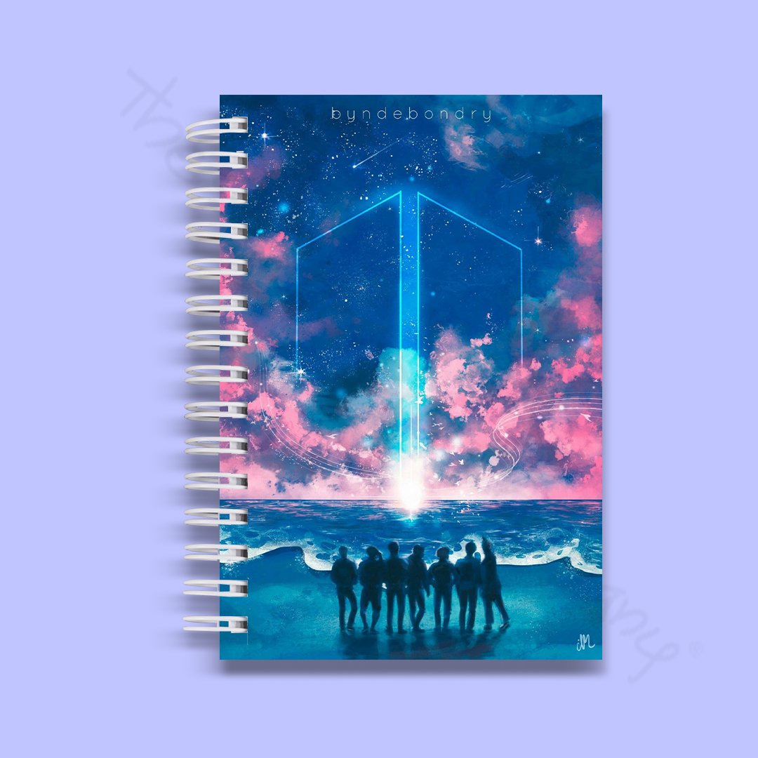 BTS Spiral Notebook Style 75