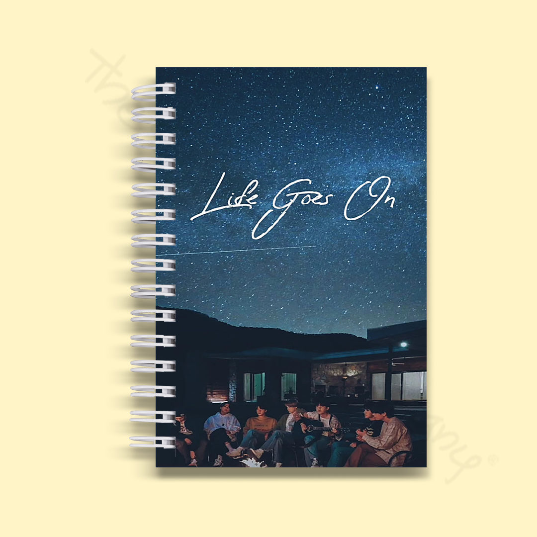 BTS Spiral Notebook Style 77