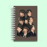 BTS Spiral Notebook Style 78