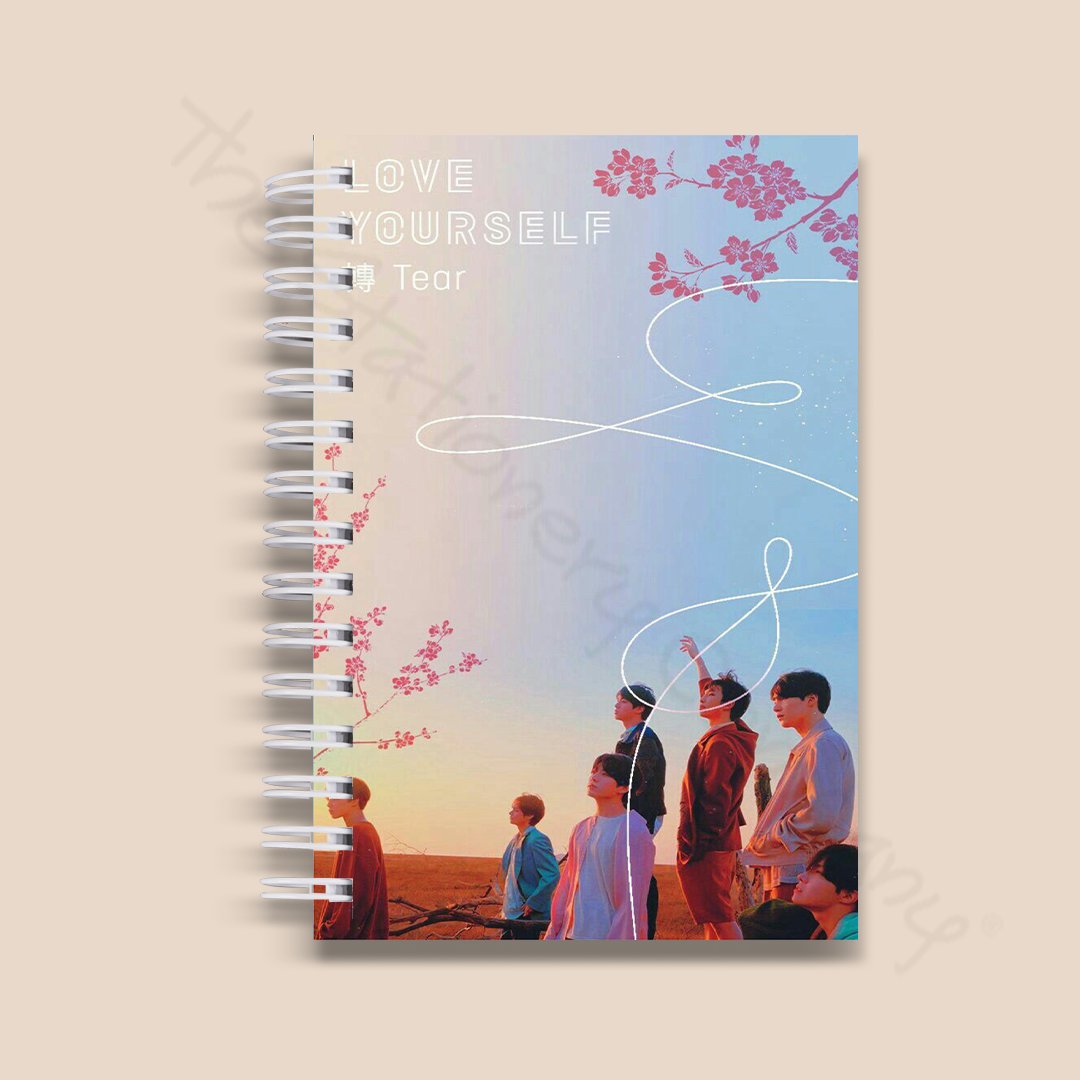 BTS Spiral Notebook Style 79