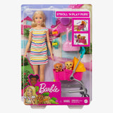 Barbie DOG PRAM DOLL GHV92