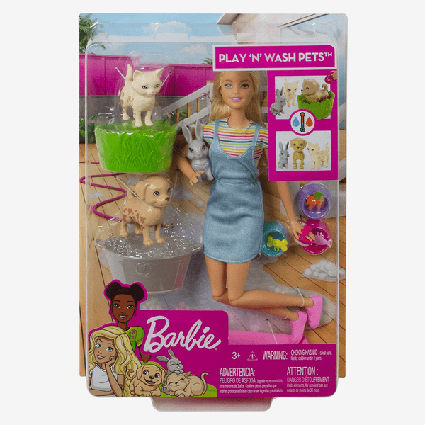 Barbie Plan ‘n’ Wash Pets Doll and Playset - thestationerycompany.pk