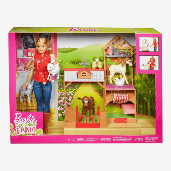 Barbie Sweet Orchard Farm Doll and Barn Playset - thestationerycompany.pk