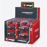 Bburago 1:64 FERRARI RACE AND PLAY 24 PCS - thestationerycompany.pk