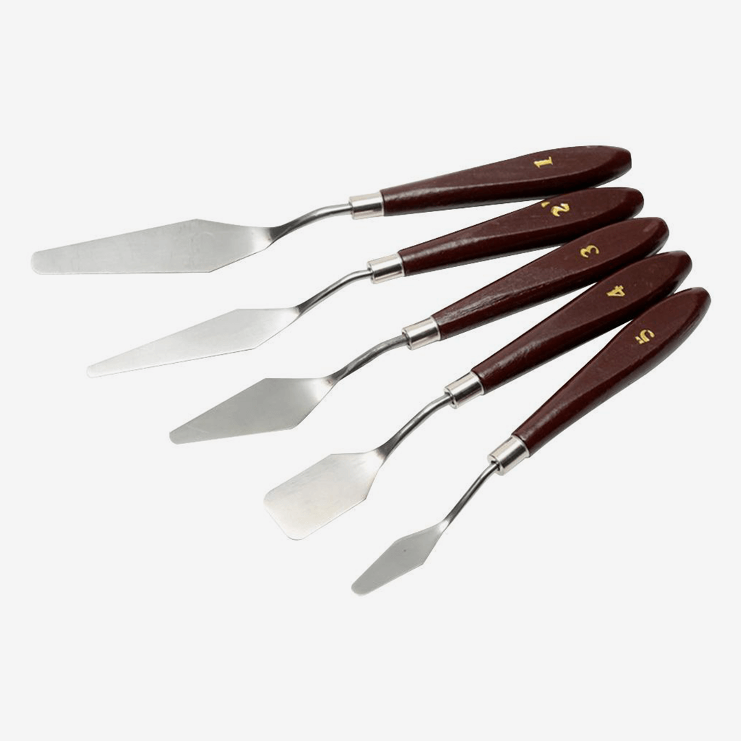 10pcs/Set Professional Palette Knives Multi Types Art Supplies For