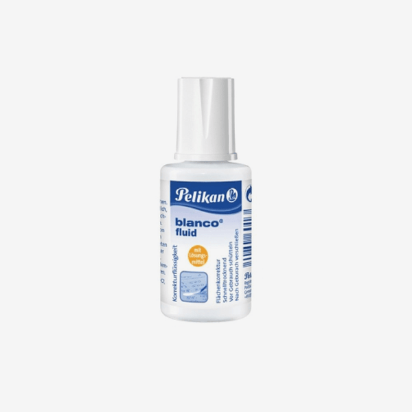 Pelikan Blanco Correction Fluid Solvent Based 20ml - thestationerycompany.pk