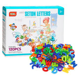 Variety Seton Letter Puzzle Blocks 120pcs