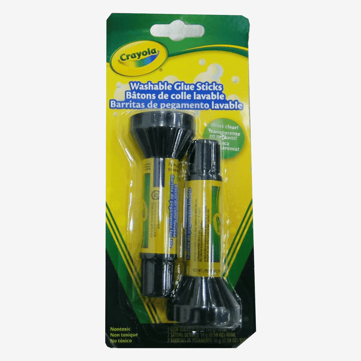 CRAYOLA GLUE STICK Pack Of 2 - thestationerycompany.pk
