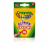 Crayola Glitter Crayons Pack Of 16 523716