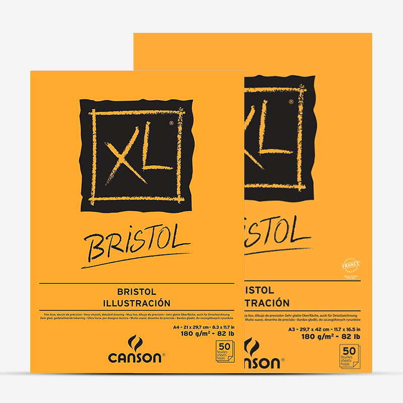 Canson XL Bristol Sketch Pad 50 Sheets –