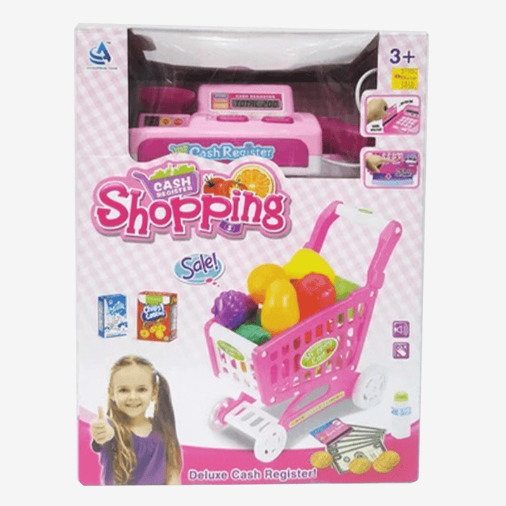 Cash Register Shopping Cart For Kids - thestationerycompany.pk