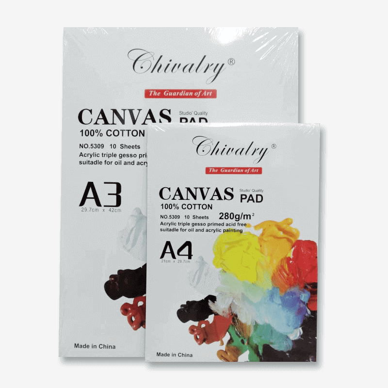 Chivalry Canvas Pads For Acrylic & Watercolor 280gm –
