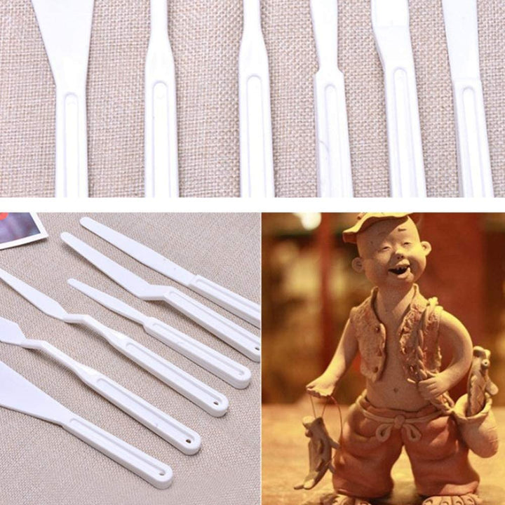 Clay Sculpture Modeling Tools Ceramics Knife 5 Pieces - thestationerycompany.pk