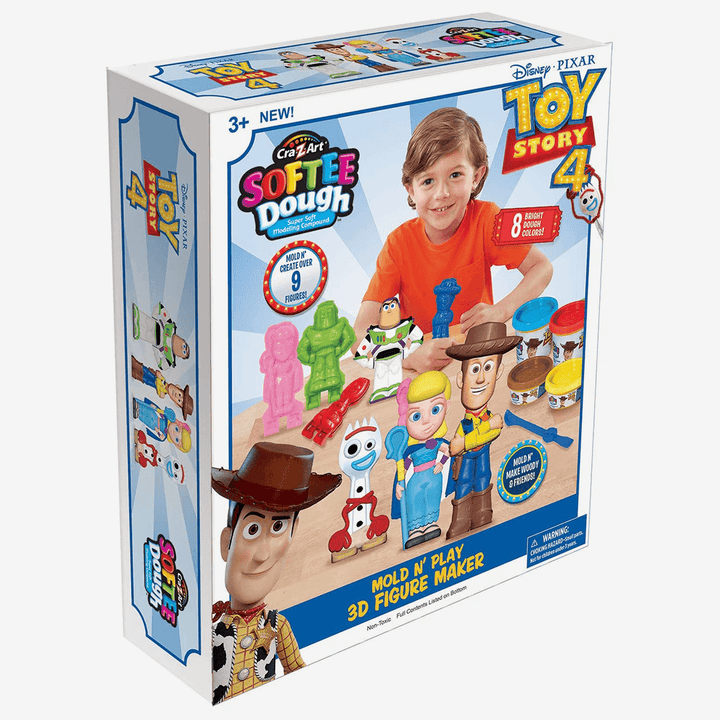 Cra-Z-Art DISNEY TOY STORY SOFT 3D DOUGH FIGURE MAKER - thestationerycompany.pk