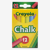 Crayola Chalk Pack Of 12 - thestationerycompany.pk