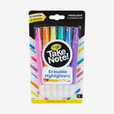 Crayola Erasable Highlighters Set Of 6 - thestationerycompany.pk