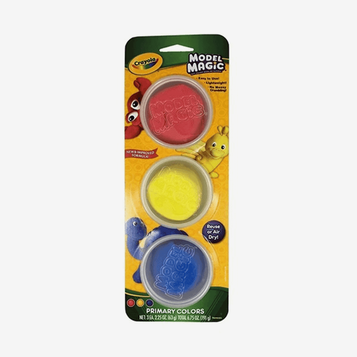 Crayola Model Magic Craft Dough Set Of 3 - thestationerycompany.pk