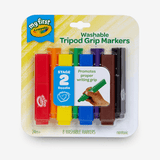 Crayola My First Tripod Grip Markers Set Of 8 - thestationerycompany.pk