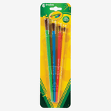 Crayola Paint Brushes Set of 4 - thestationerycompany.pk