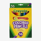 Crayola Short Barrel Colored Woodcase Pencils Pack Of 36