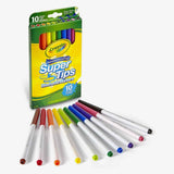 Crayola Super Tips Washable Markers Set of 10