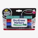 Crayola Take Note Chisel Tip Dry Erase Markers Pack Of 4