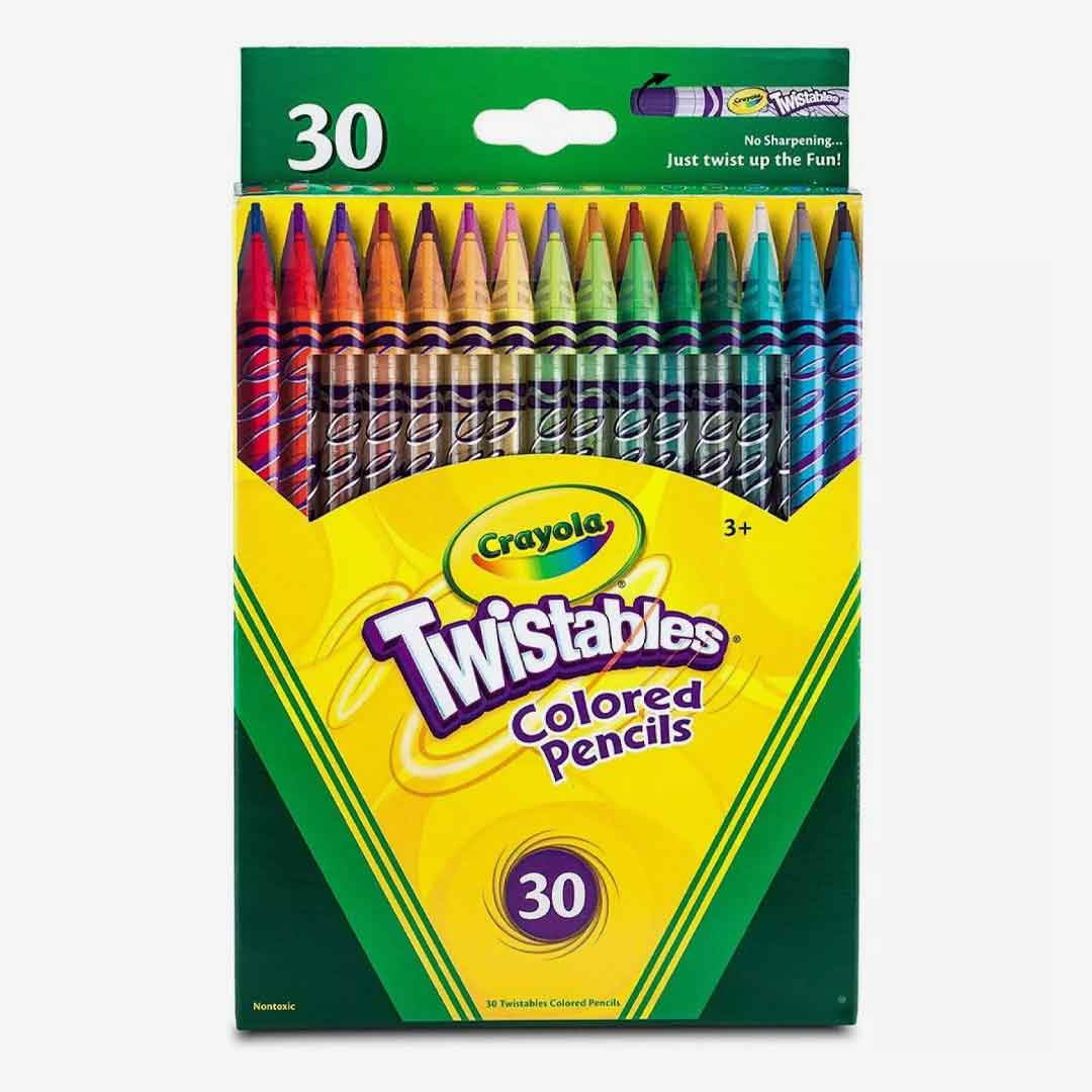 Crayola Twistable Colored Pencils Pack Of 30