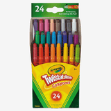 Crayola Twistable Crayons Pack Of 24 - thestationerycompany.pk