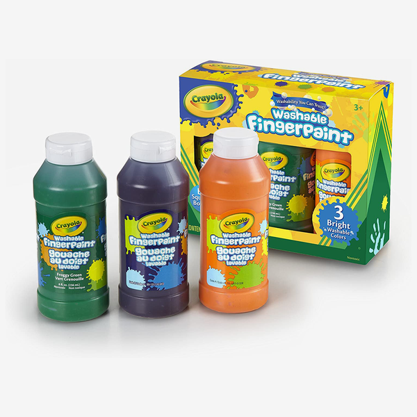 Crayola Washable Bright Finger Paint Colors 3 Pieces