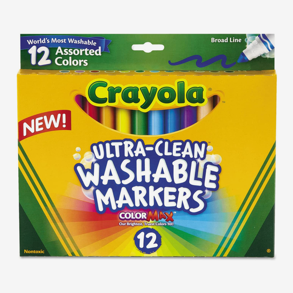 Crayola Washable Markers Broad Point Set Of 12 587812