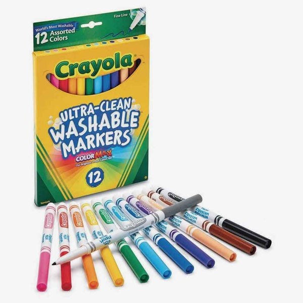 Crayola Washable Markers Pack Of 12 587813