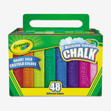 Crayola Washable Sidewalk Chalk 48 Colors - thestationerycompany.pk