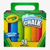 Crayola Washable Sidewalk Chalk Pack Of 24 - thestationerycompany.pk