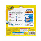 Crayola Ultra-Clean Washable Stamper Markers Pack Of 10 - thestationerycompany.pk