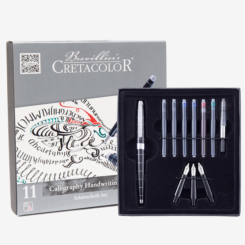 Cretacolor Calligraphy Pen Set Pack Of 11 Pcs