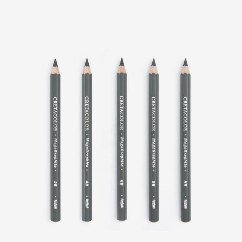 CRETACOLOR GRAPHITE STICKS THICK 4B - 9002592406049