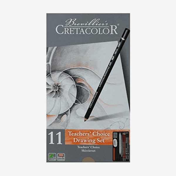Cretacolor Teachers Choice Drawing Set Of 11 Piece