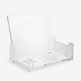 DELI Business Card Holder With Cover E7621 - thestationerycompany.pk