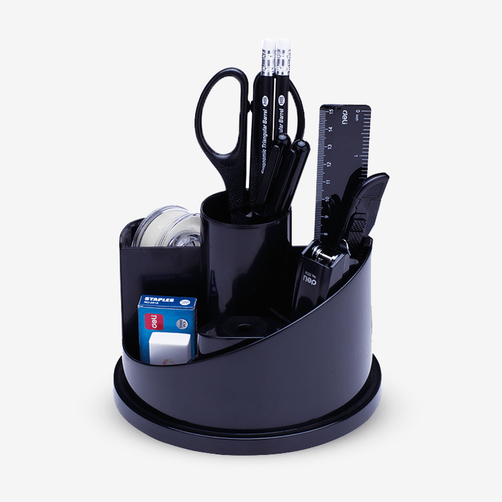 Deli Rotary Desk Organizer E38251A - thestationerycompany.pk