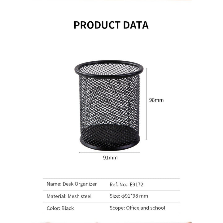 Deli E9172 Mesh Pen Holder - thestationerycompany.pk