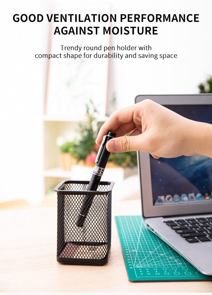Deli E9174 Mesh Pen Holder - thestationerycompany.pk