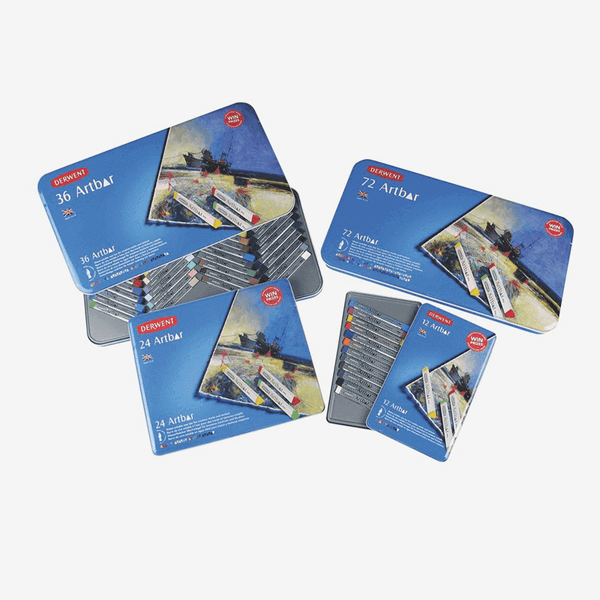 Derwent Artbar Oil Pastel Tin Pack Sets