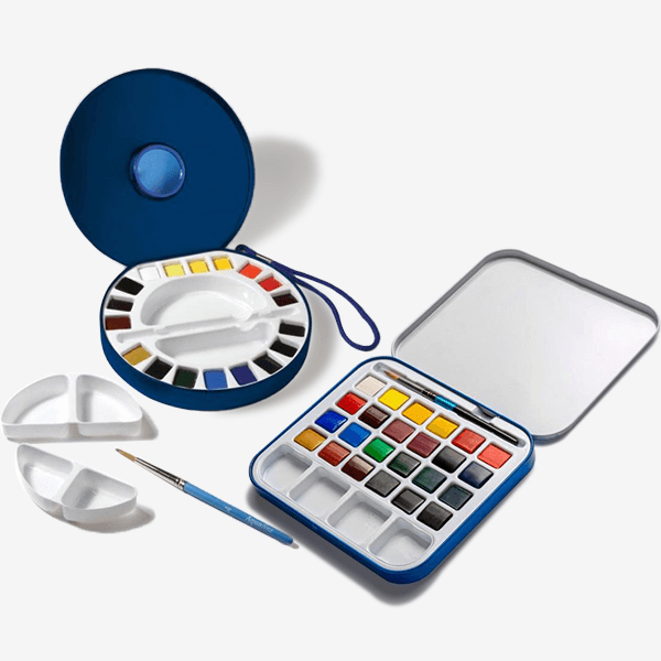 Daler Rowney Watercolor Aquafine Travel Sets Pakistan